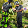 英國 Arbortec 通風型鏈鋸防護褲 AT4062(EU) Vented Chainsaw Trousers Design A Class 1 - Black | 黑色 (EU認證)